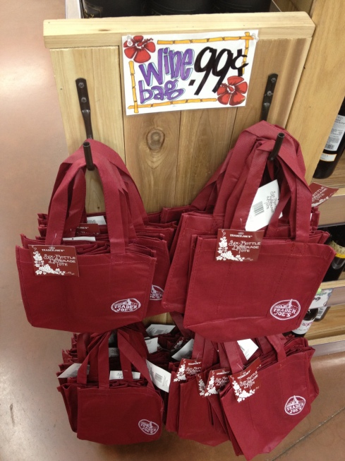 This wine bag from Trader Joe's carries it all